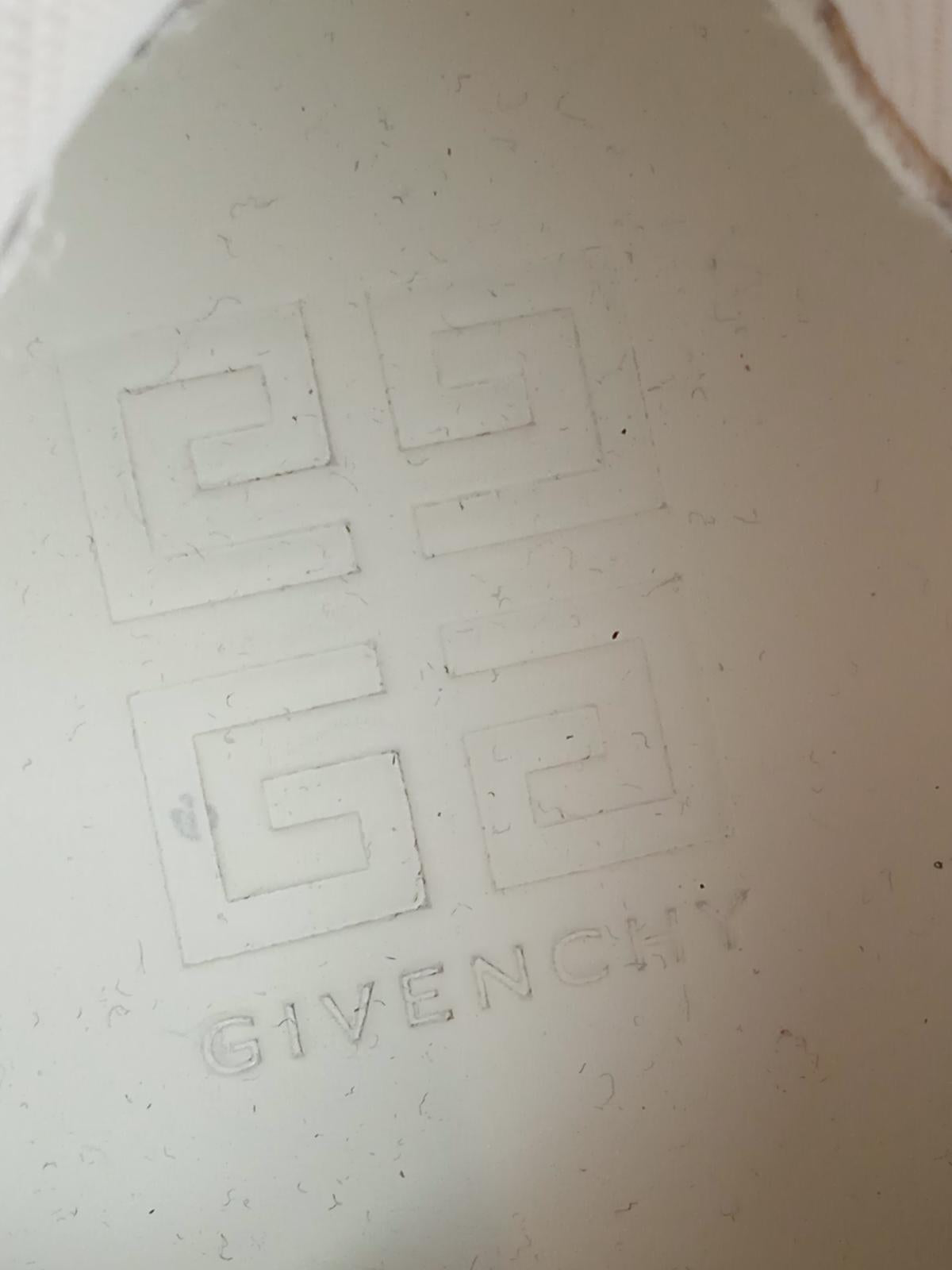 GIVENCHY Men's White Suede & Mesh GIV 1 Light Trainers Size FR44 UK10 NEW