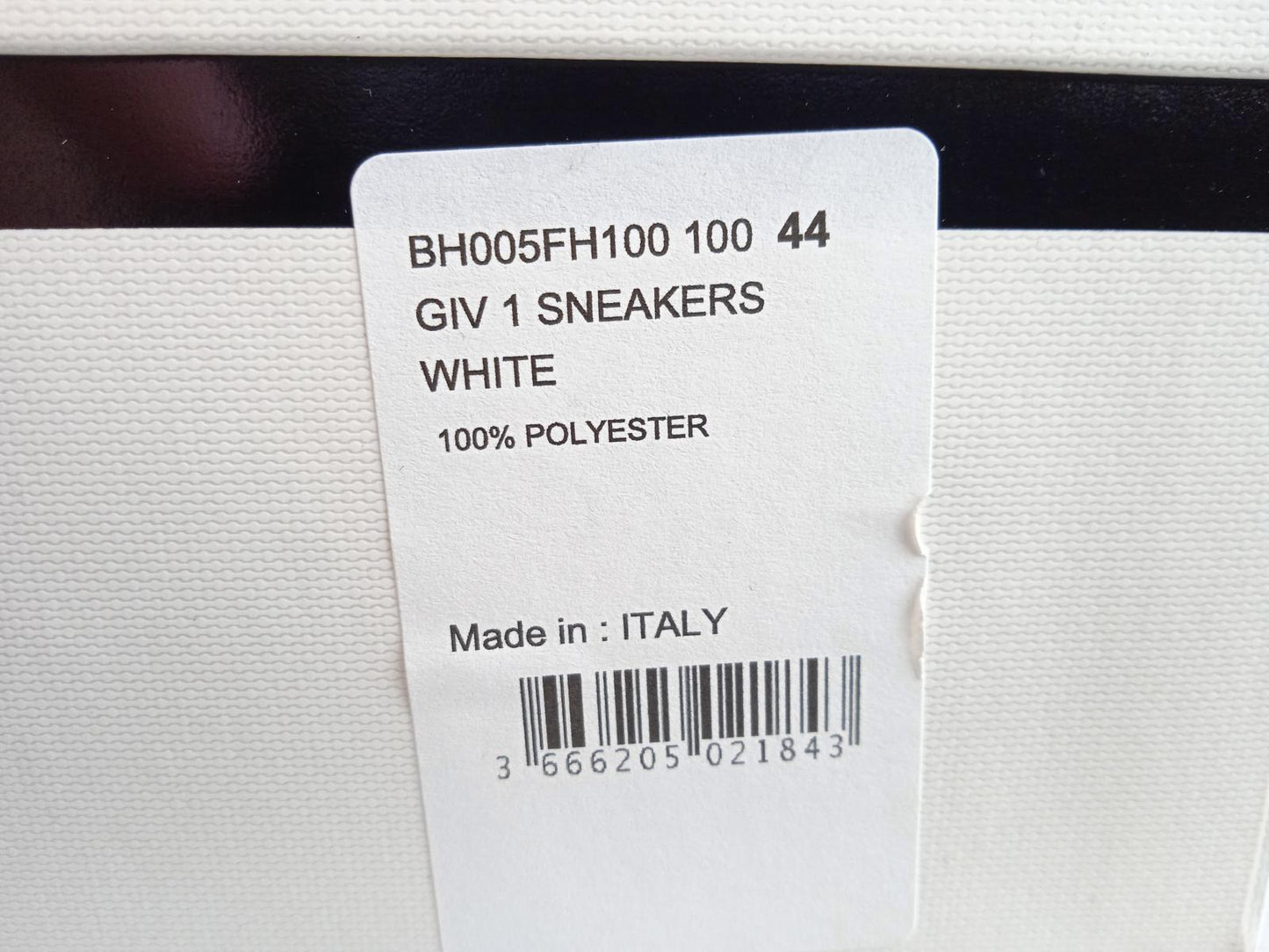GIVENCHY Men's White Suede & Mesh GIV 1 Light Trainers Size FR44 UK10 NEW