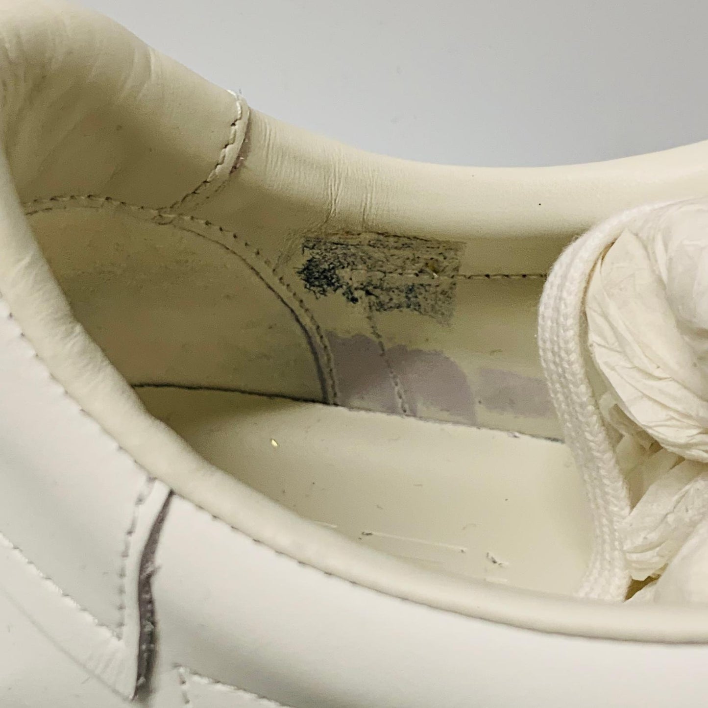 GIVENCHY Men's White Classic Lace Up Sneaker Trainer Leather Shoe UK8 NEW