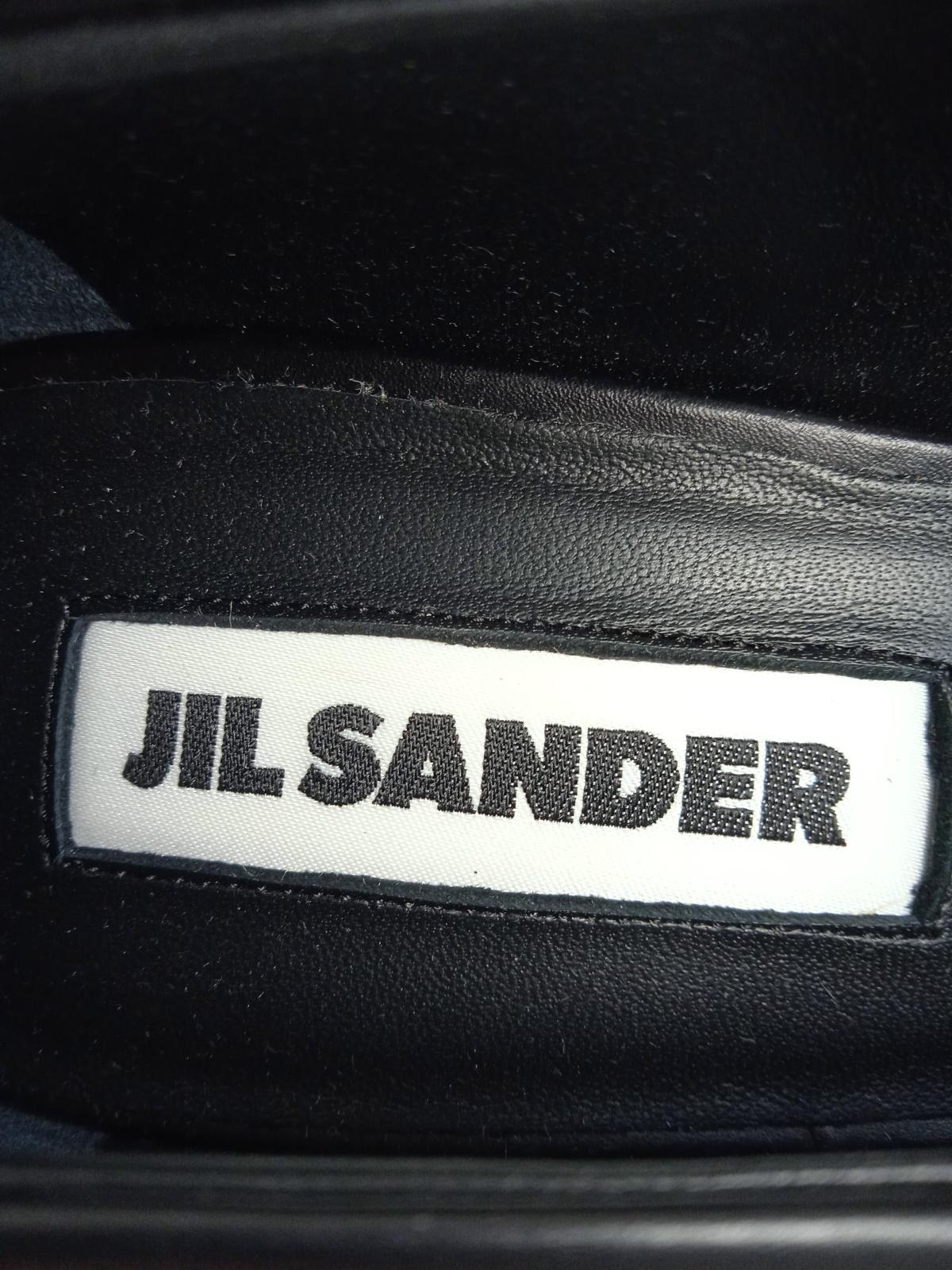 JIL SANDER Ladies Black Leather Transparent Heel Pumps Size EU36.5 UK3.5 NEW