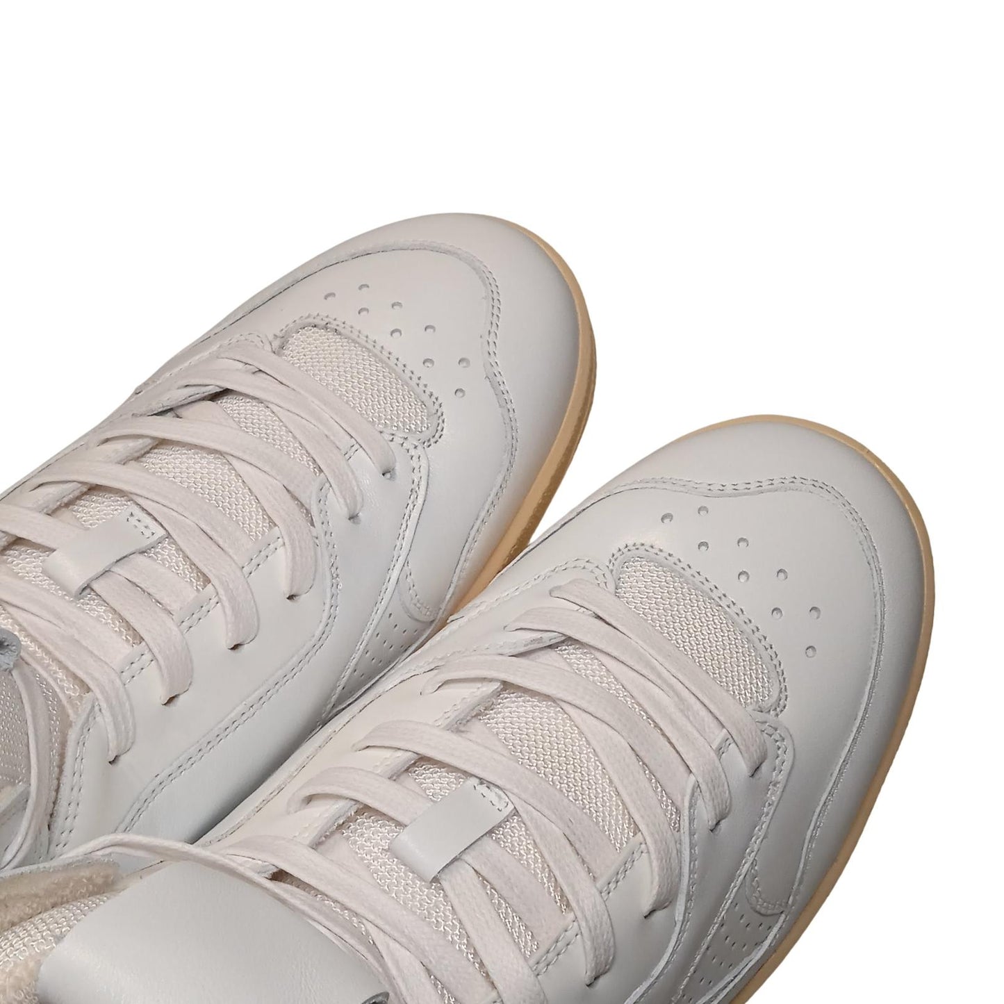 JIL SANDER Hi-Top Sneaker Men's White Leather Trainers EU40 UK6 RRP520 BNIB