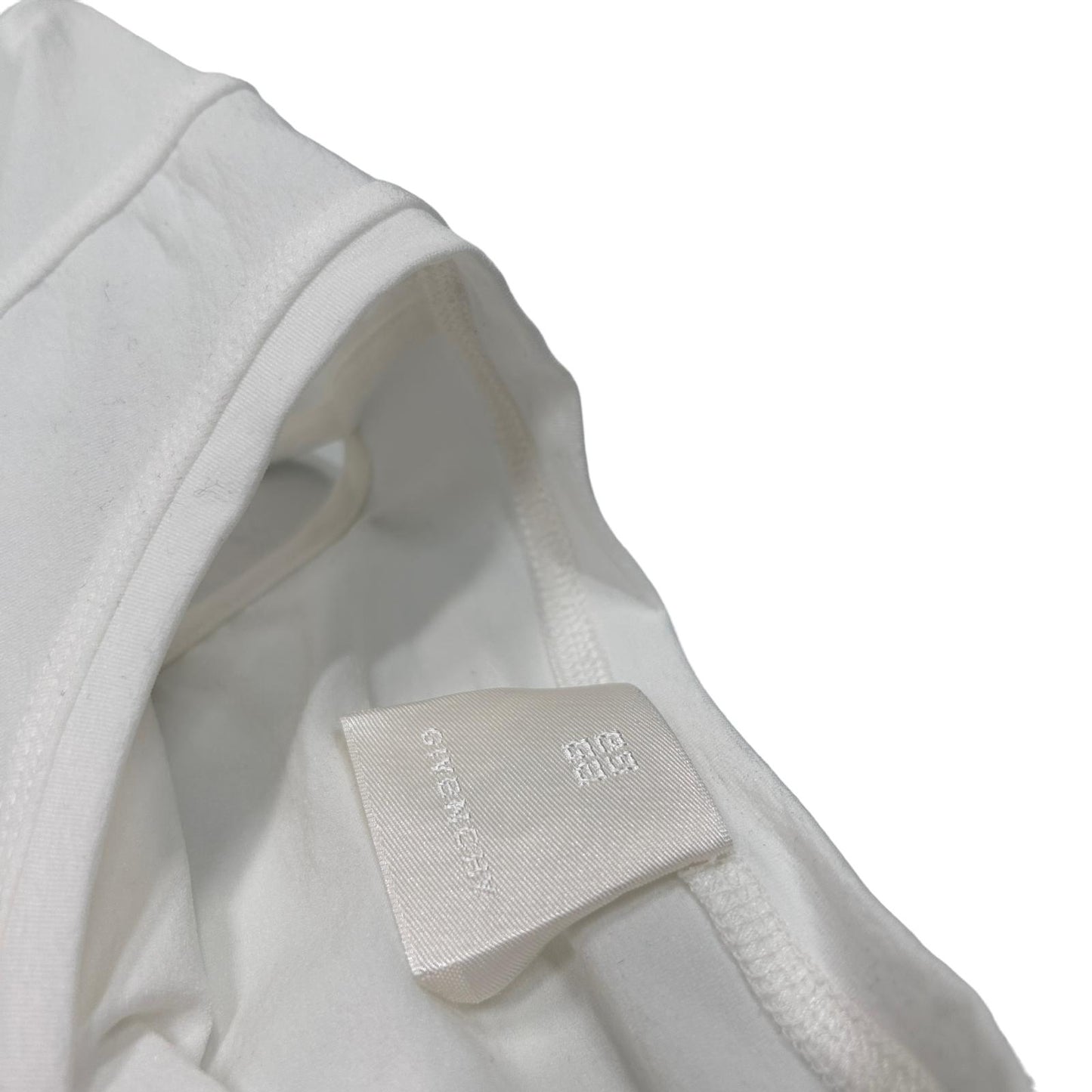 GIVENCHY Top Tee Long Sleeve Cut Out Back Detail Ladies White UK6 NEW RRP 765