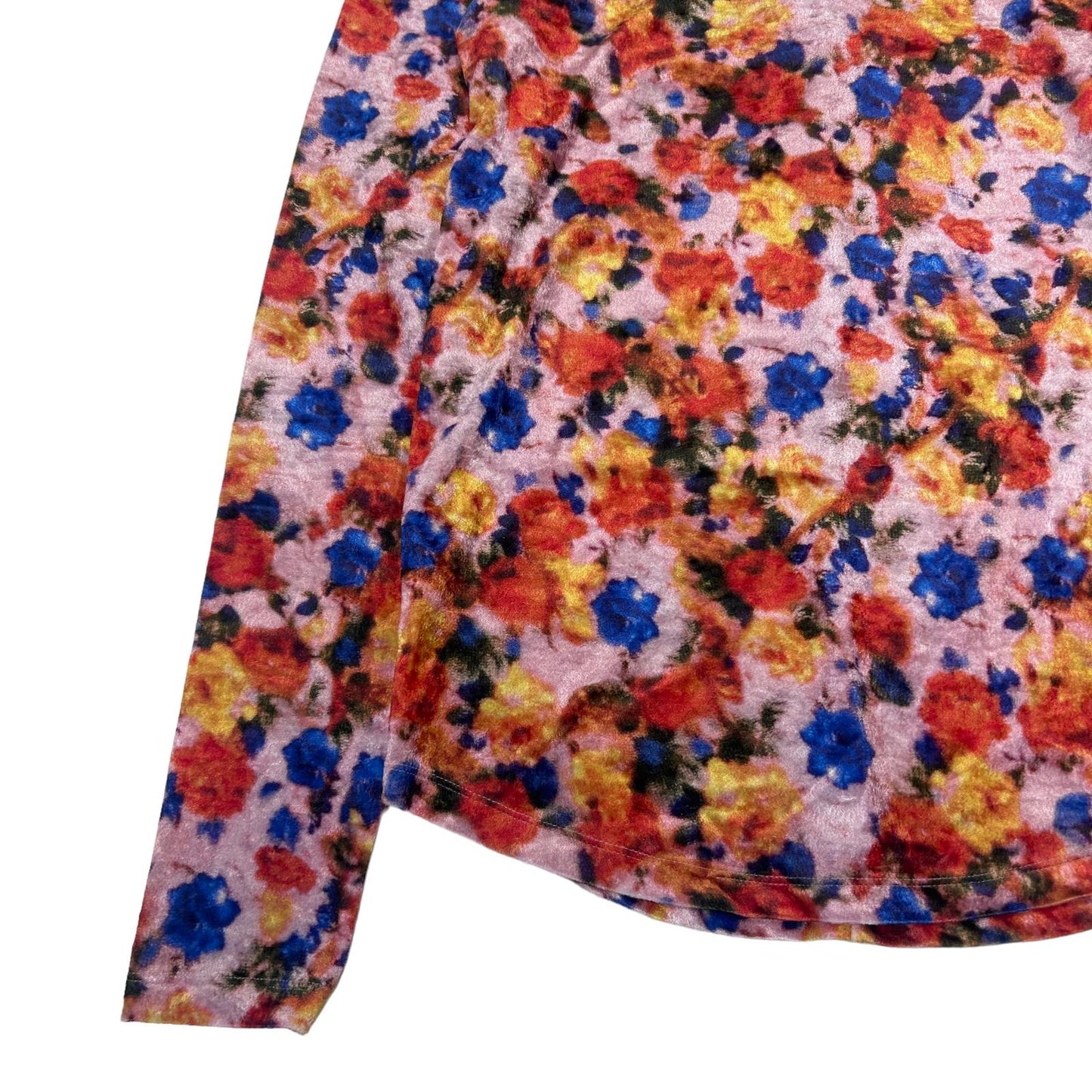 ISABEL MARANT Giloyela Tee Long Sleeve Floral Stretch Jersey UK12 NEW RRP 355