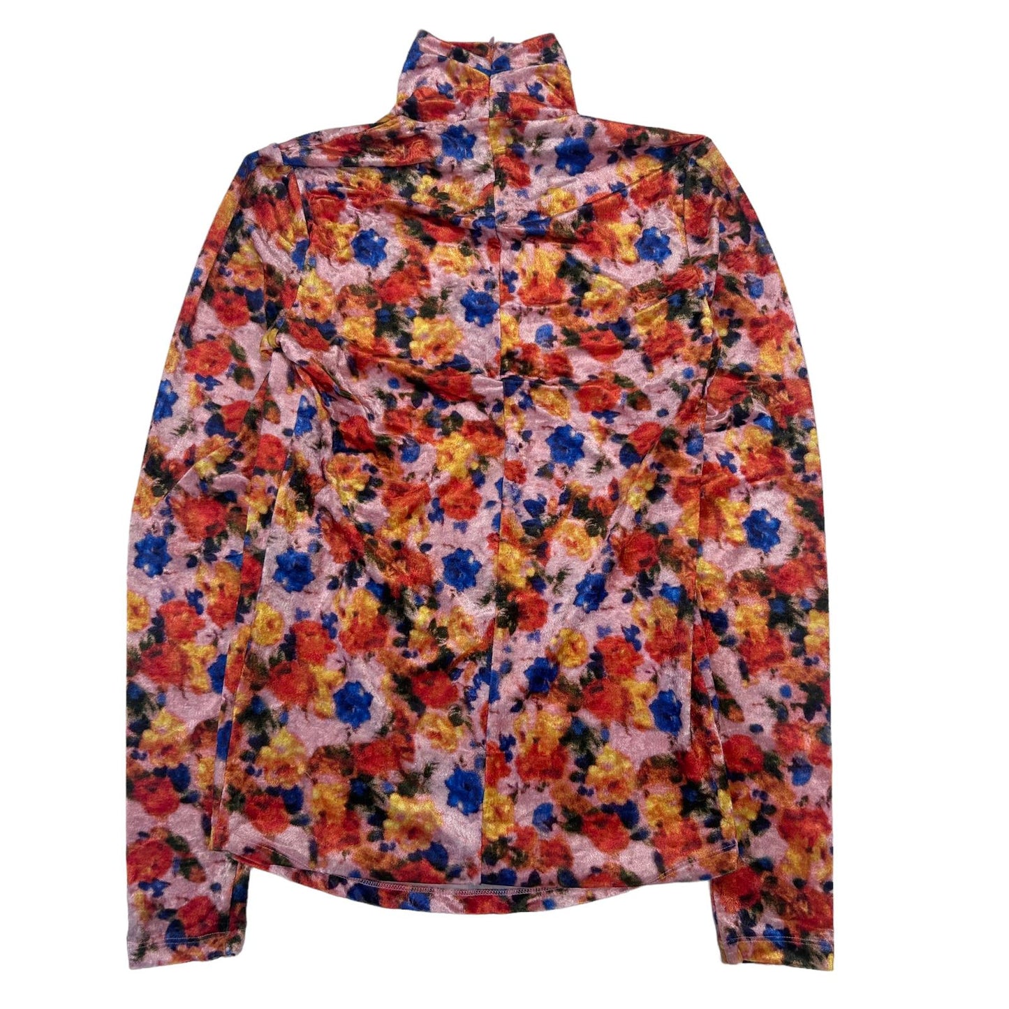 ISABEL MARANT Giloyela Tee Long Sleeve Floral Stretch Jersey UK12 NEW RRP 355