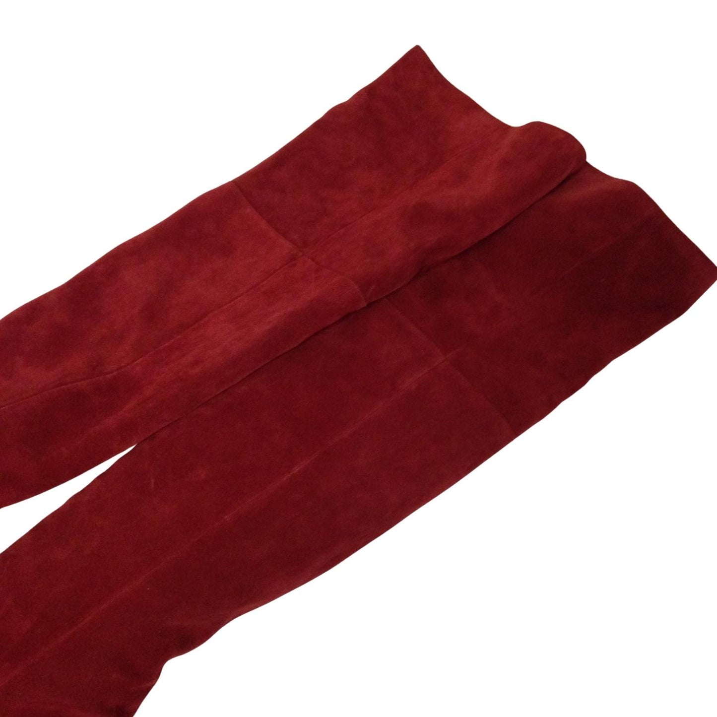 ISABEL MARANT Riria Slouch Boot Knee High Point Red Suede EU39 UK6 RRP1000 BNIB