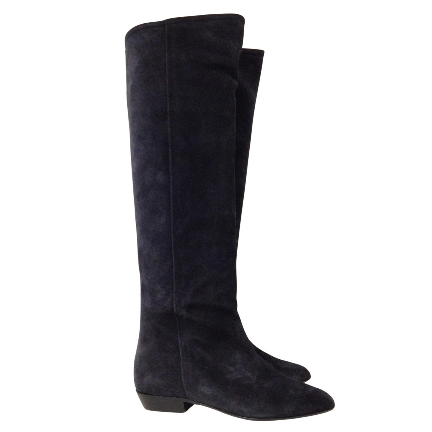 ISABEL MARANT Skarlet Slouch Boot Knee High Suede Black EU38 UK5 RRP795 BNIB