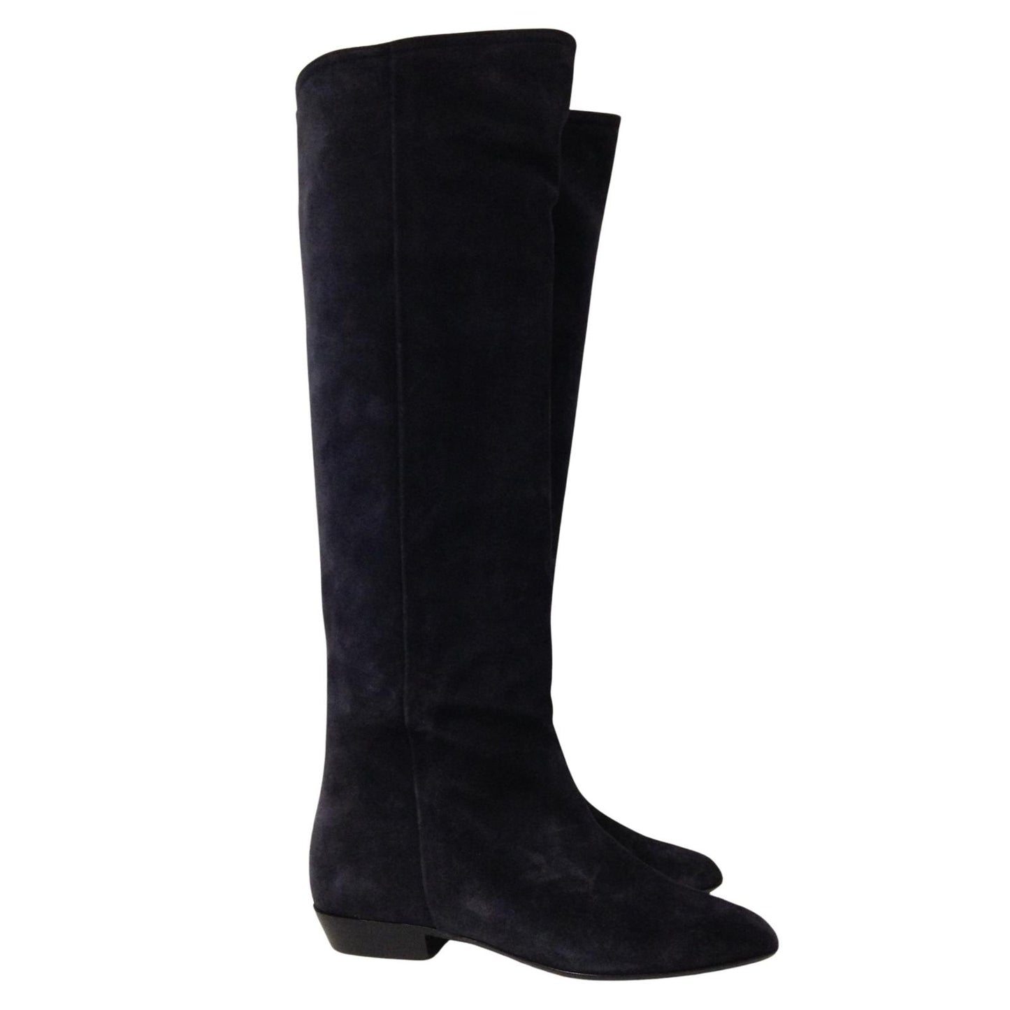 ISABEL MARANT Skarlet Slouch Boot Knee High Suede Black EU38 UK5 RRP795 BNIB