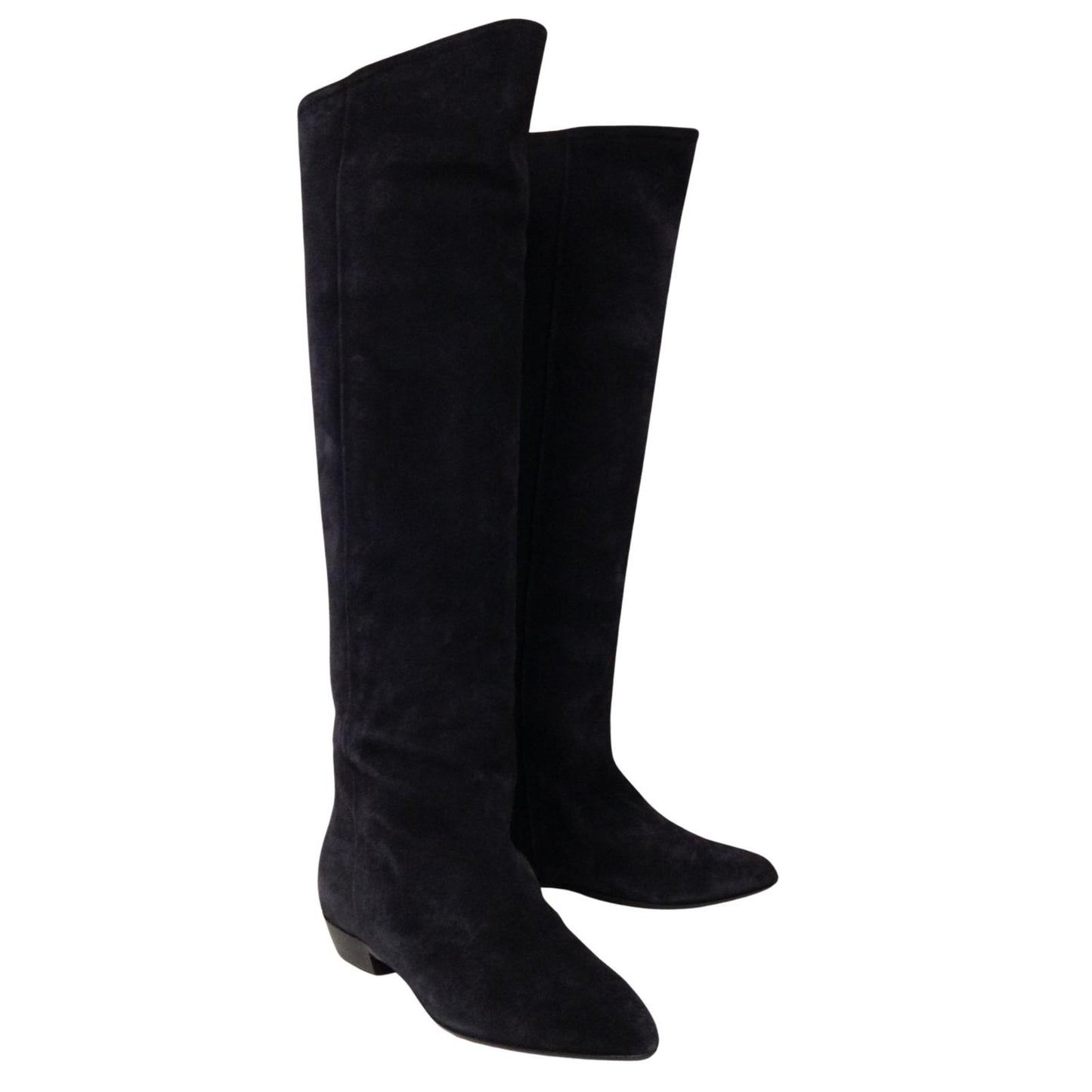 ISABEL MARANT Skarlet Slouch Boot Knee High Suede Black EU38 UK5 RRP795 BNIB
