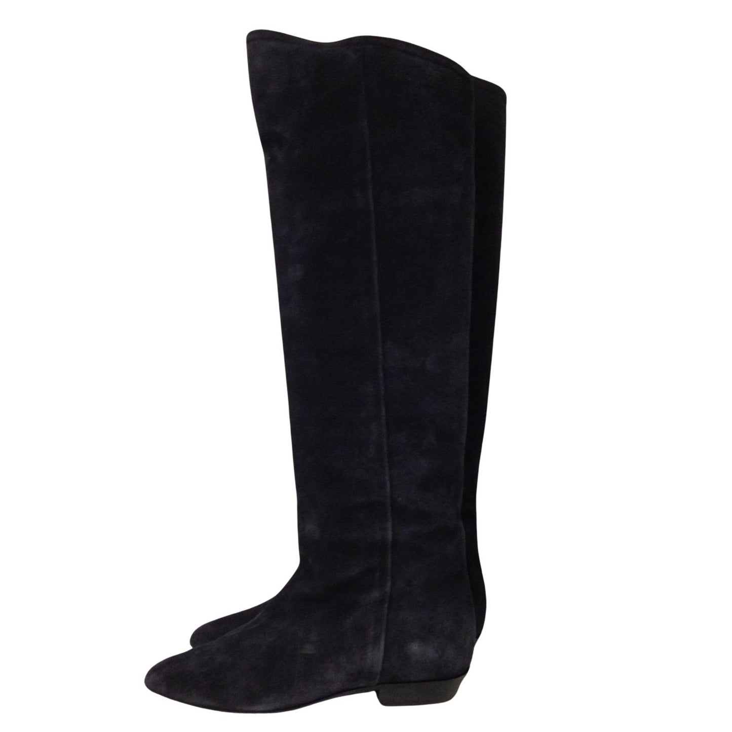 ISABEL MARANT Skarlet Slouch Boot Knee High Suede Black EU38 UK5 RRP795 BNIB