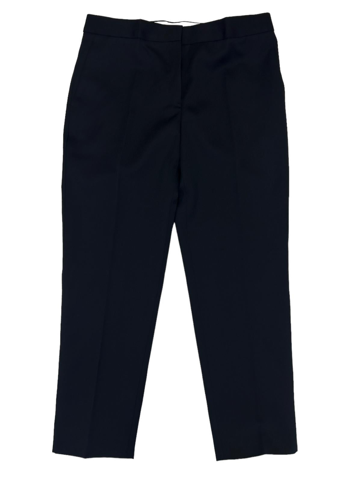 JIL SANDER Trousers Slim Leg Smart Dress Ladies Black Bottoms W34 NEW RRP 790