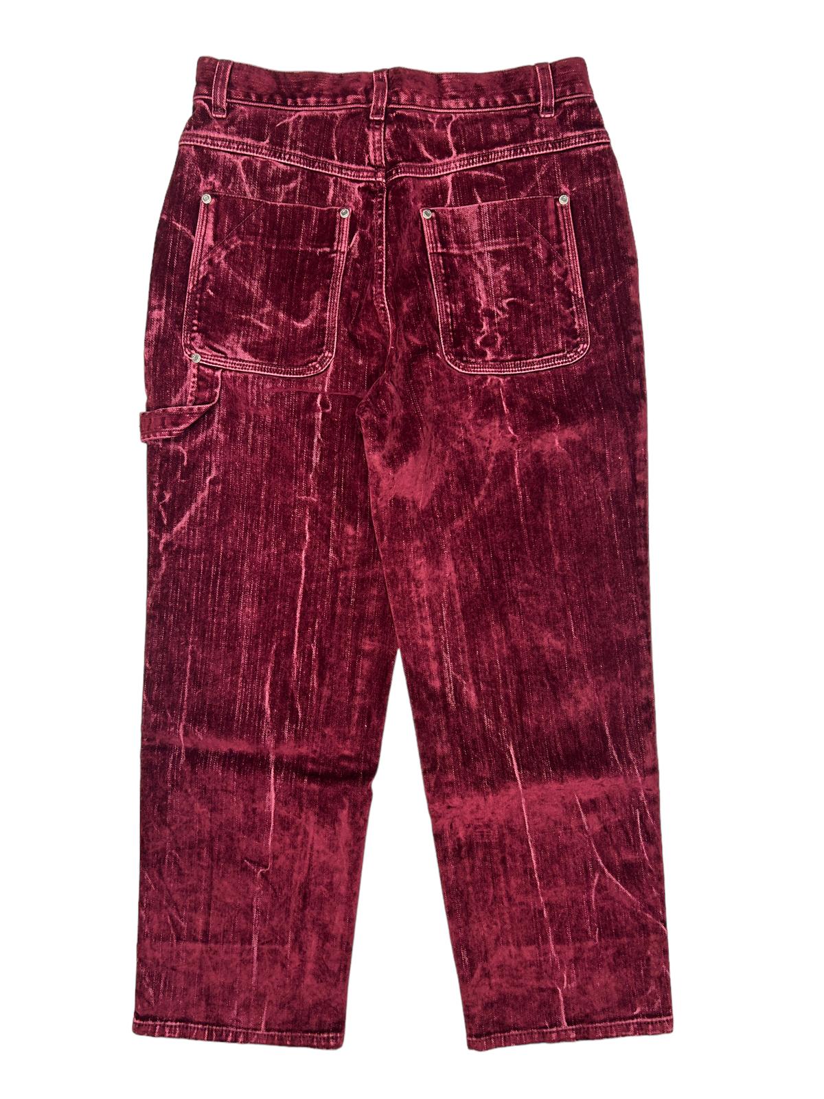 STELLA MCCARTNEY Straight Leg Crop Workwear Rugged Trouser Jeans W26 NEW RRP 795