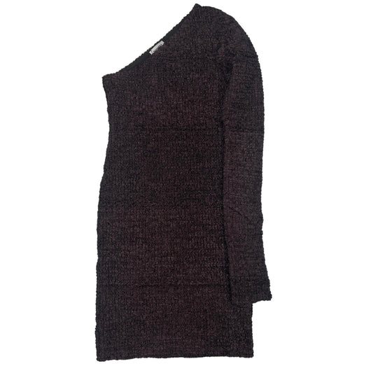 NANUSHKA Mitra Dress Mini One Shoulder Long Sleeve Ribbon XS NEW RRP 525