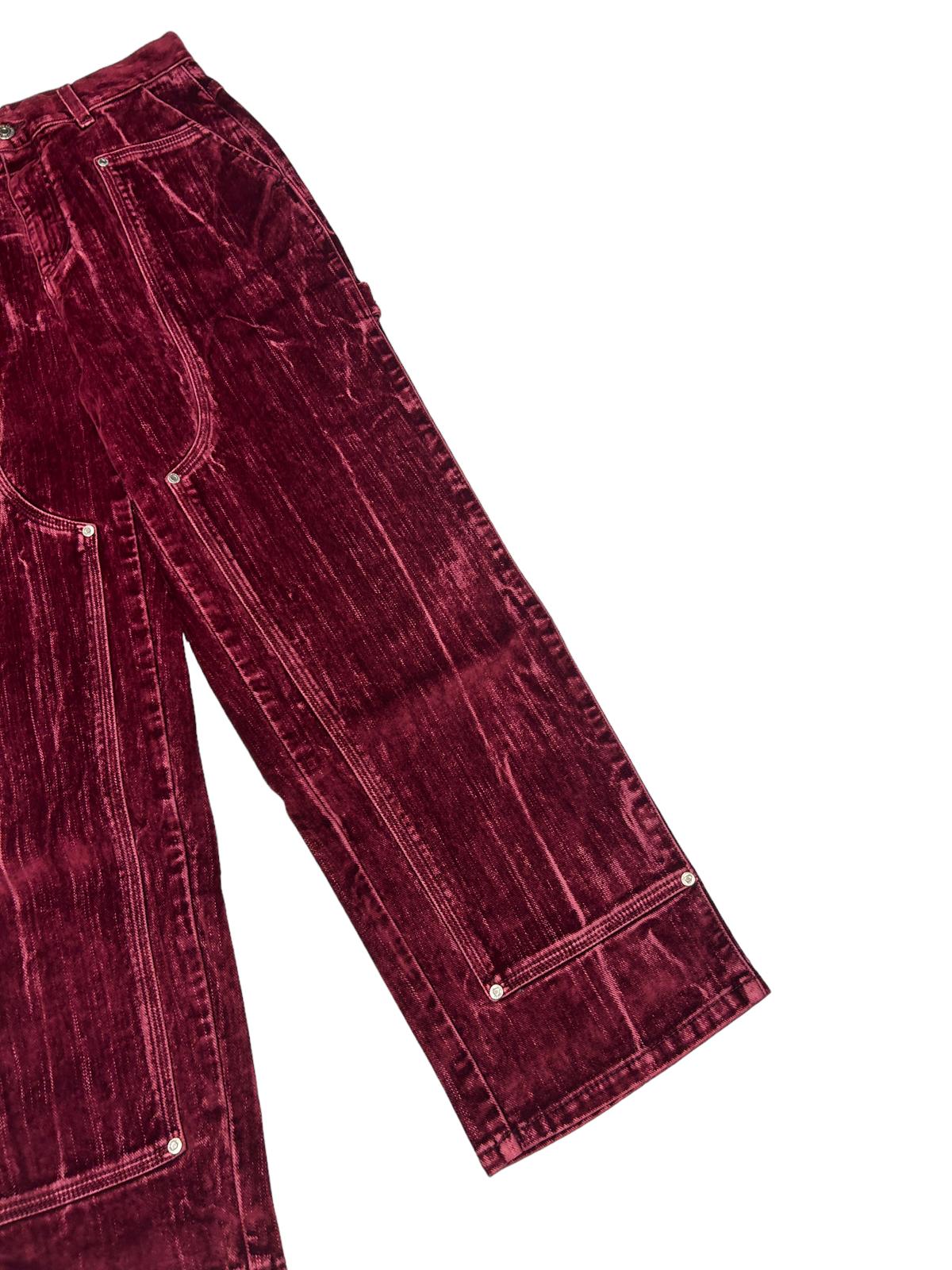 STELLA MCCARTNEY Straight Leg Crop Workwear Rugged Trouser Jeans W27 NEW RRP 795