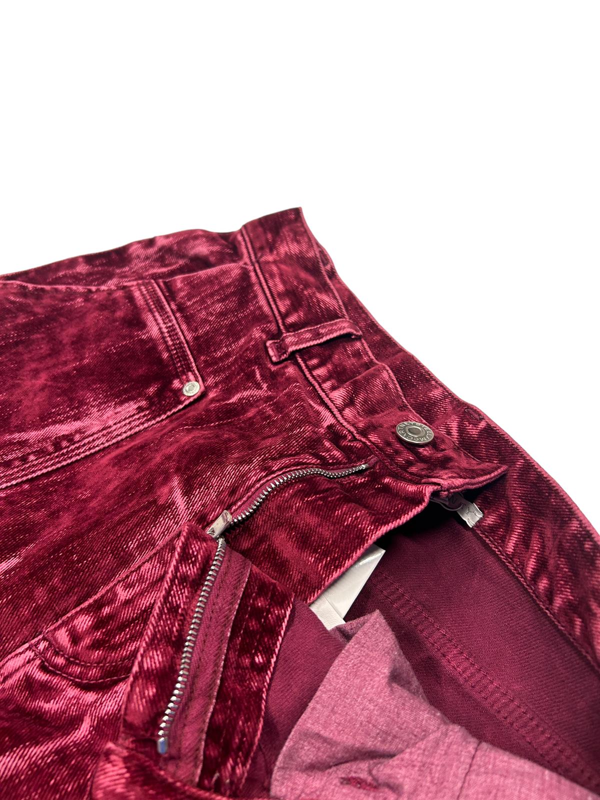 STELLA MCCARTNEY Straight Leg Crop Workwear Rugged Trouser Jeans W27 NEW RRP 795