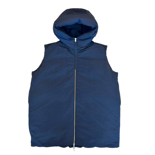 JIL SANDER Plus Puffer Zip Through Body Warmer Gilet Jacket M NEW RRP 1310