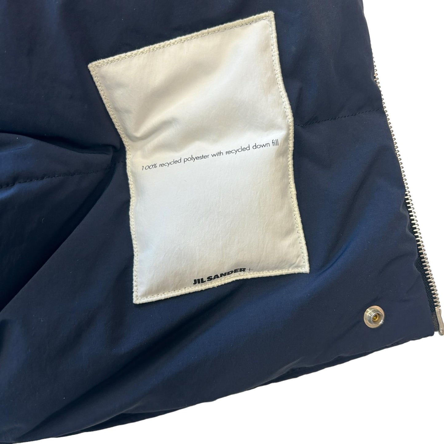 JIL SANDER Plus Puffer Zip Through Body Warmer Gilet Jacket M NEW RRP 1310