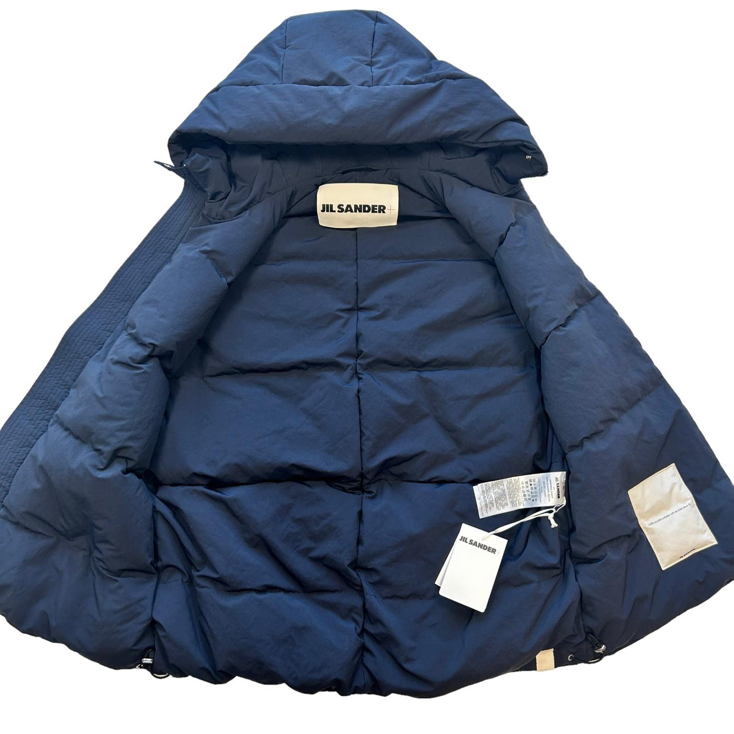 JIL SANDER Plus Puffer Zip Through Body Warmer Gilet Jacket M NEW RRP 1310