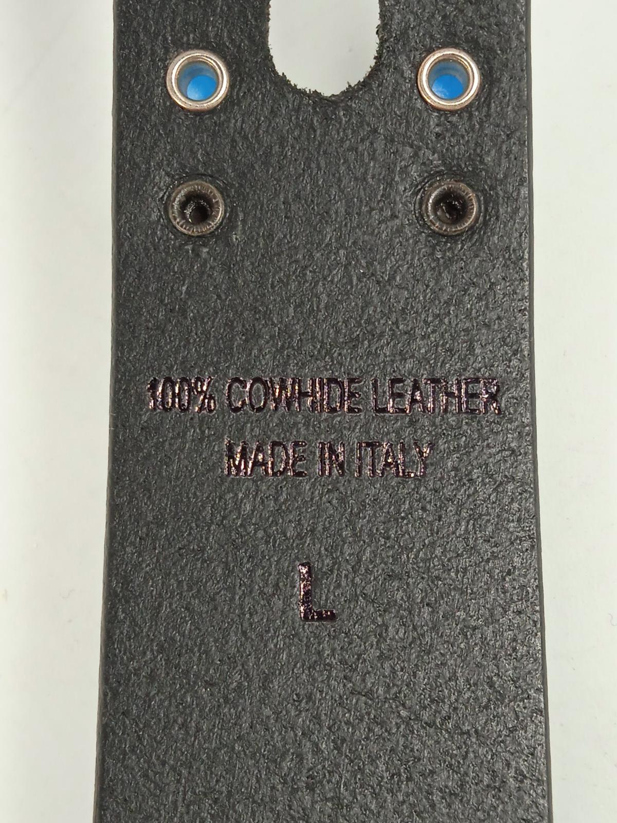 ISABEL MARANT Ladies Black Leather Lecce Stud Embellished Belt Size L NEW