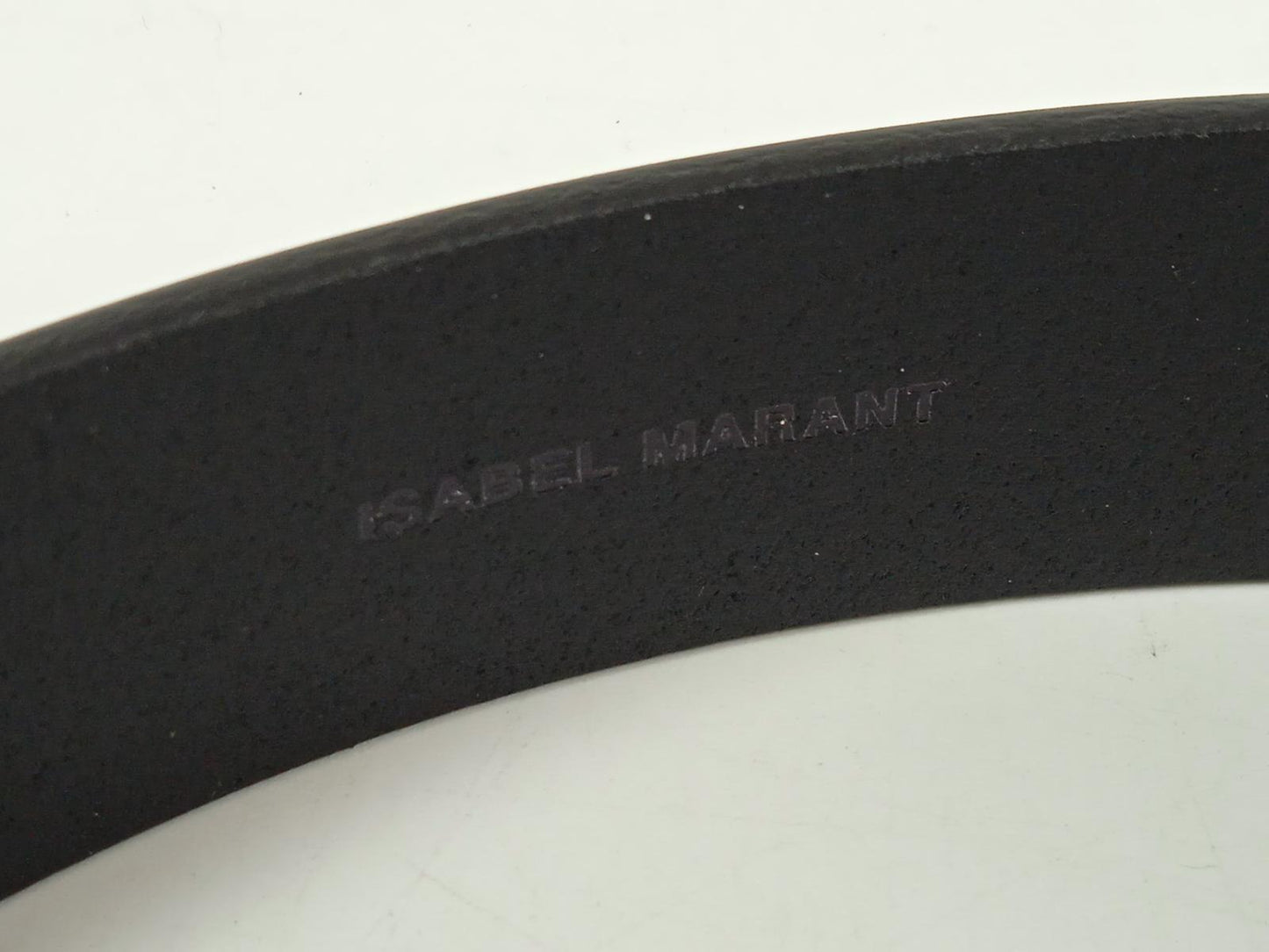 ISABEL MARANT Ladies Black Leather Lecce Stud Embellished Belt Size M NEW