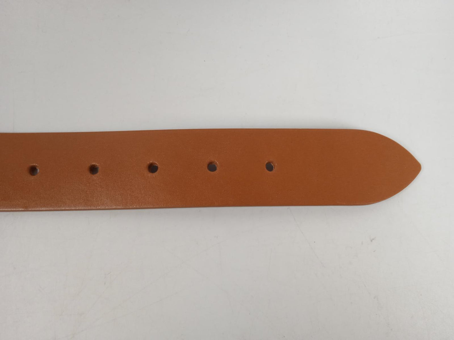 ISABEL MARANT Ladies Brown Leather Silver Hardware Tehora Belt Size 75 NEW
