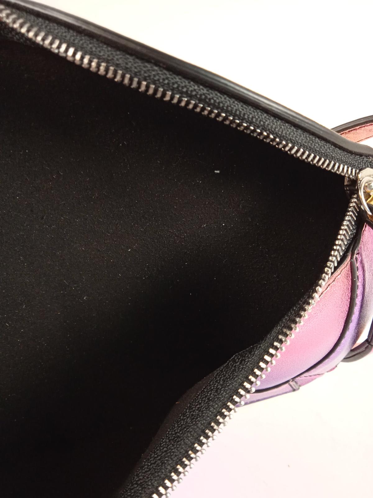ISABEL MARANT Ladies Pink Metallic Leather Skana Mini Belt Bag One Size NEW