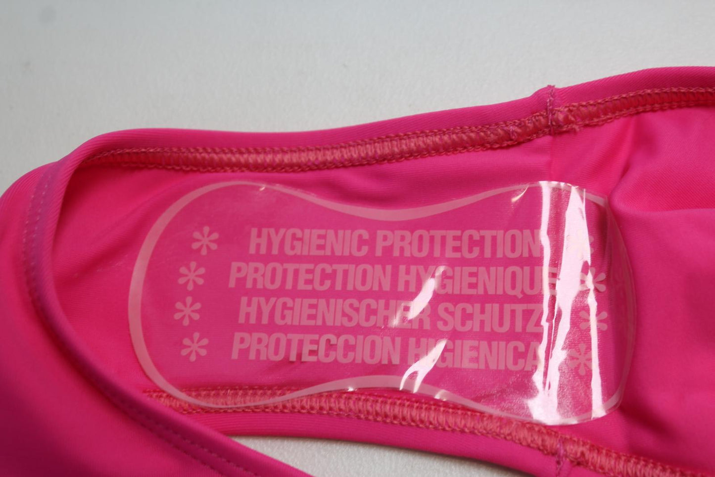 VERSACE Ladies Pink Gold Greca Logo Elasticated Waist Bikini Bottoms 3/L NEW