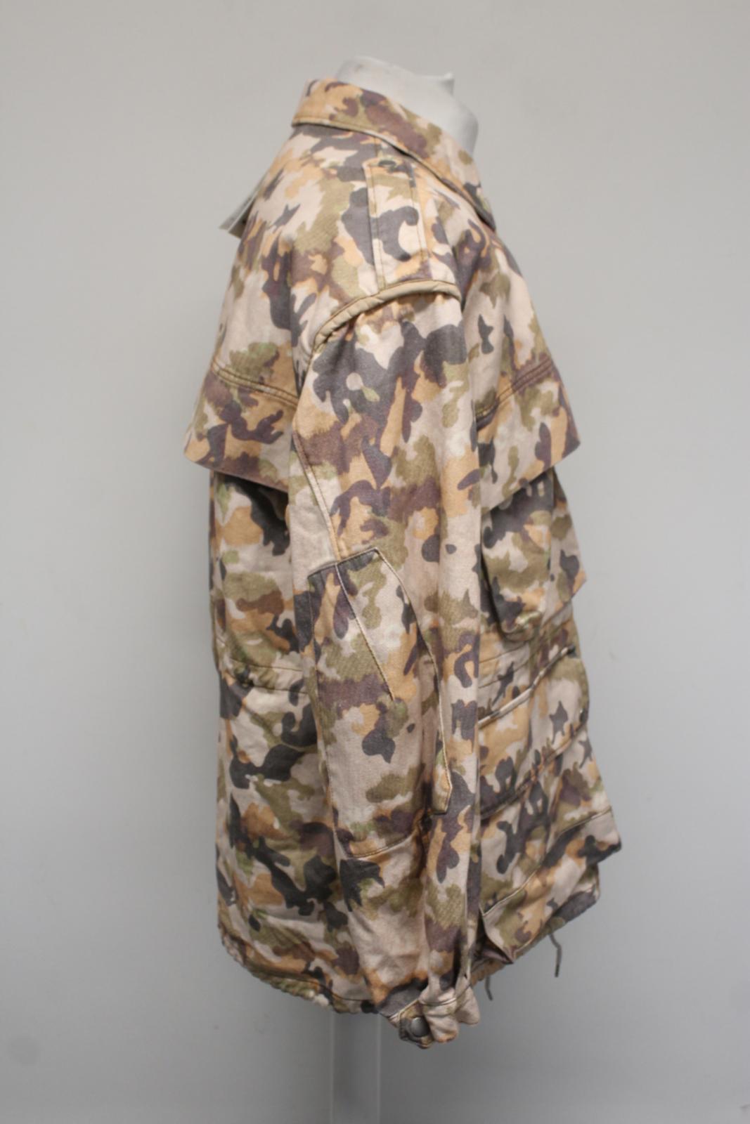 ISABEL MARANT Men's Elias Camel Brown Multi Camouflage Print Jacket M NEW