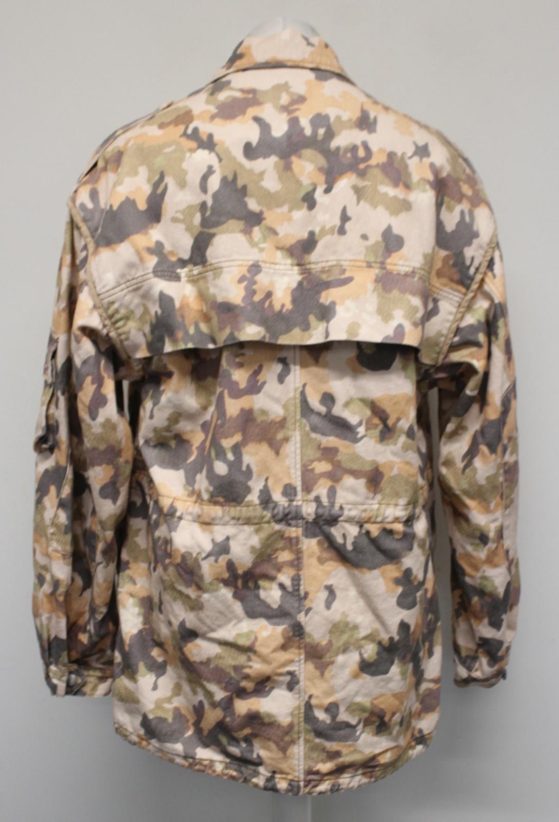 ISABEL MARANT Men's Elias Camel Brown Multi Camouflage Print Jacket M NEW