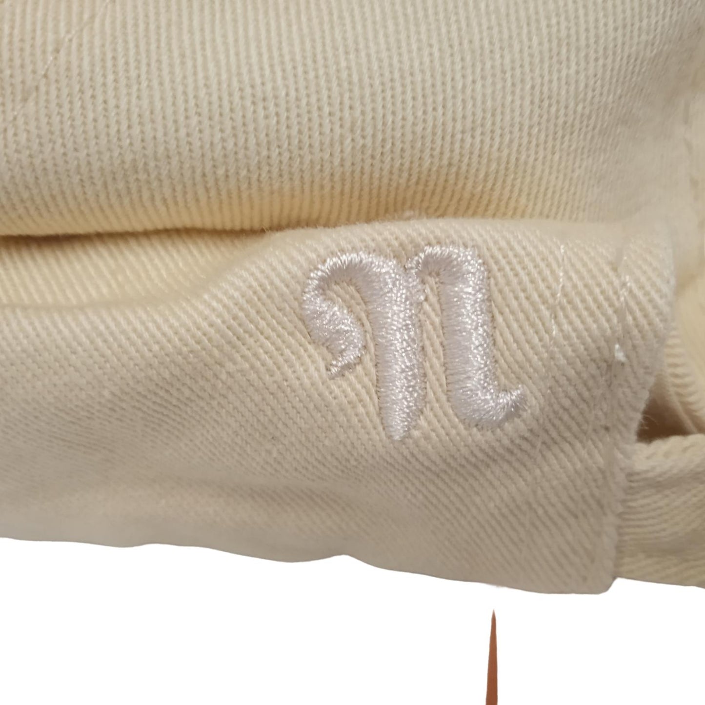 NANUSHKA Men's Beige Organic Cotton Twill Val Adjustable Baseball Cap NEW