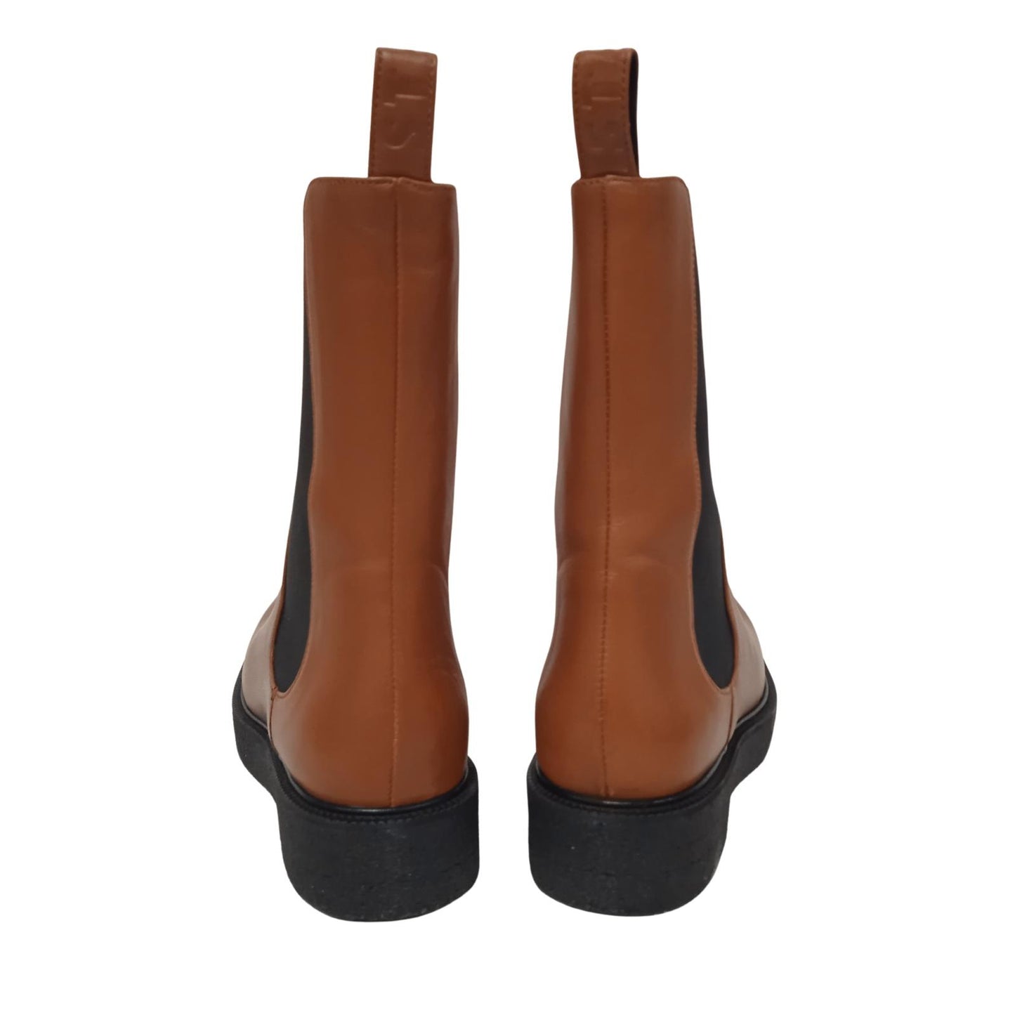 STAUD Ladies Tan Brown Leather Palamino Chelsea Boots EU38 UK5 RRP405 NEW