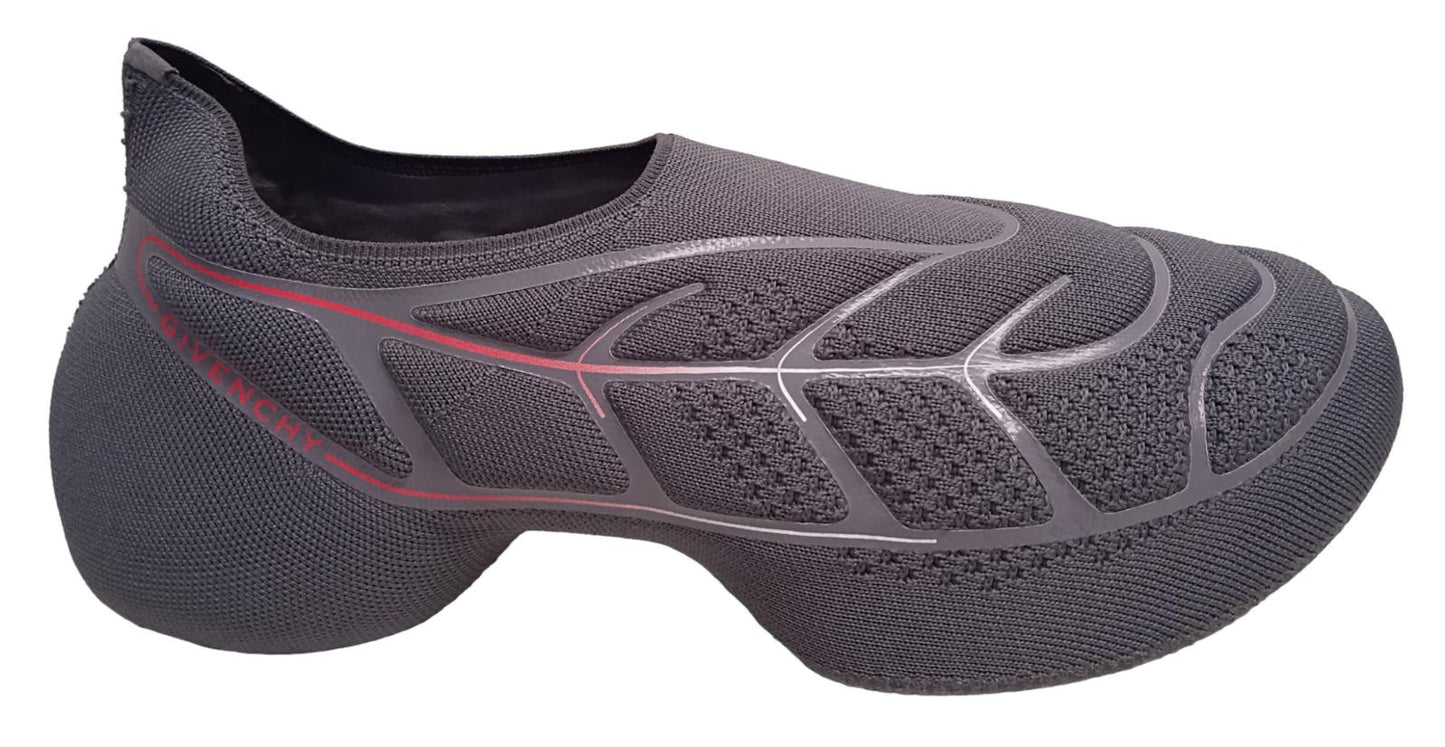 GIVENCHY Men's TK-360 Plus Stretch Knit Sneakers Grey EU45 UK11 NEW RRP775