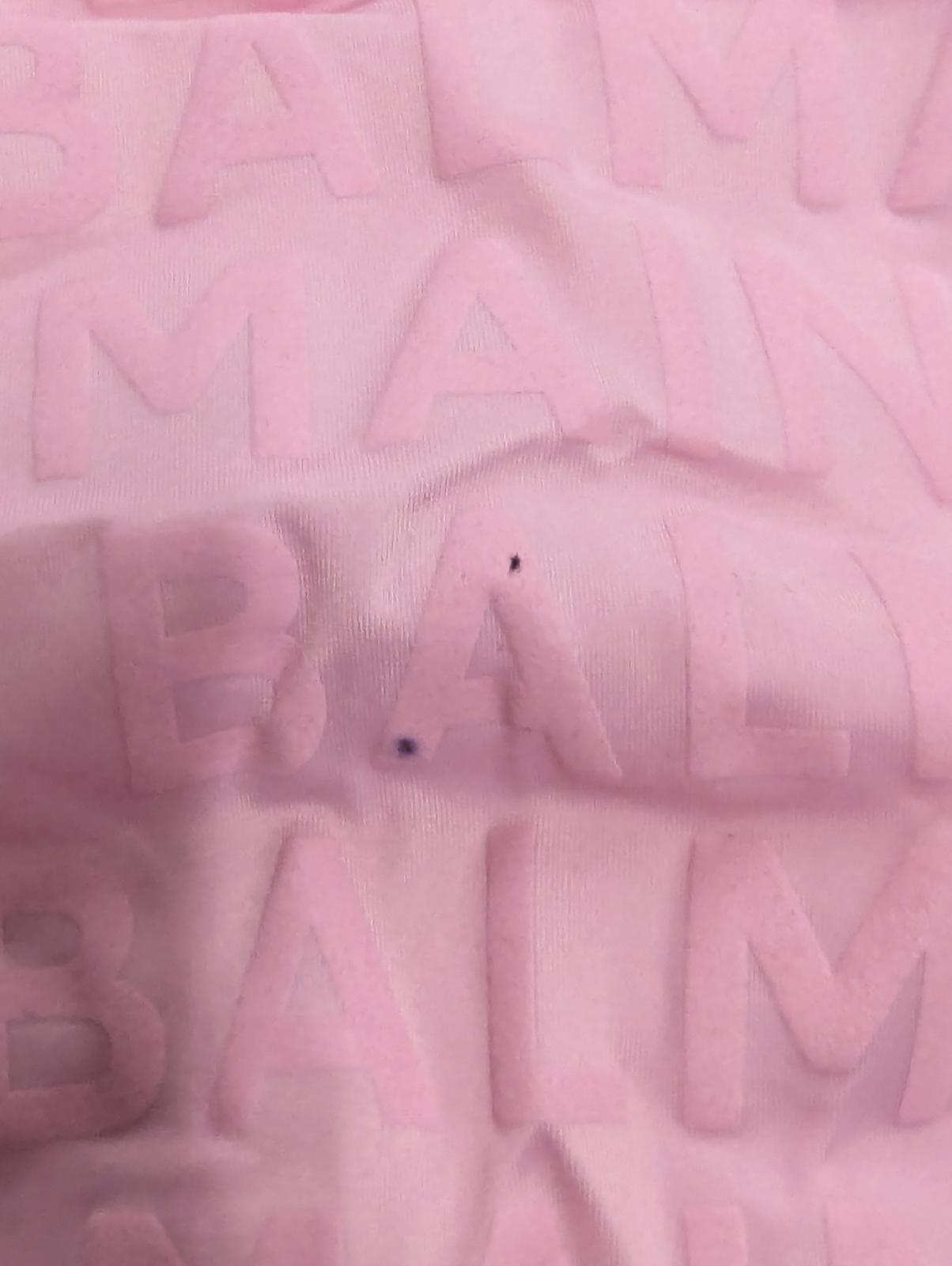 BALMAIN Light Pink Swimming Costumes Scoop Neck Print Ladies UK 8 NEW RRP 450