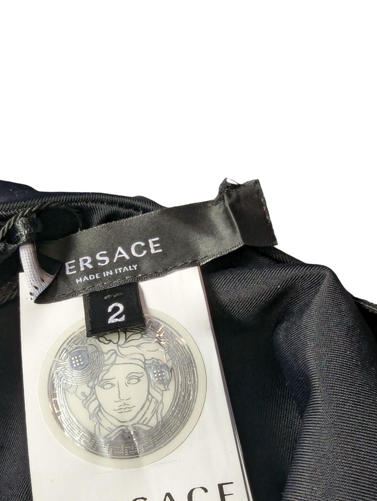 VERSACE Bikini Black Swimming Costumes Baroque One Piece S NEW RRP 235