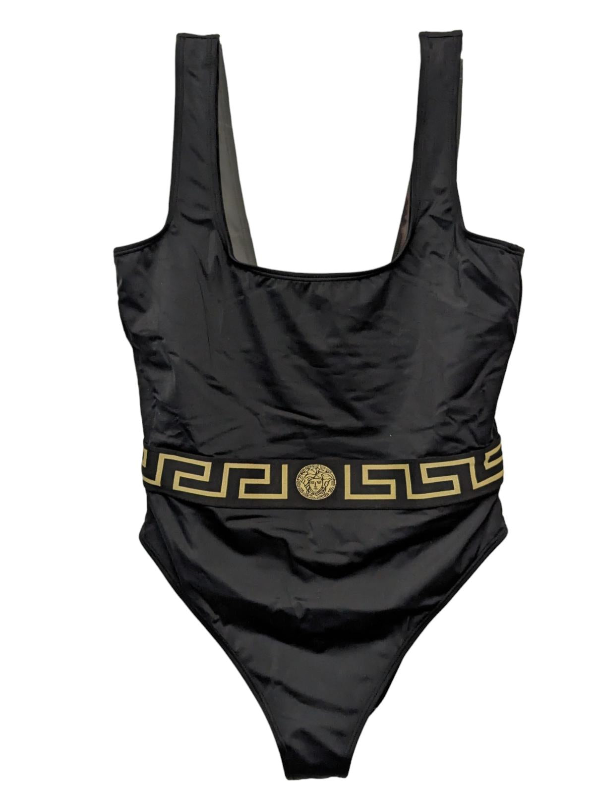 VERSACE Bikini Black Swimming Costumes Waist Baroque Print Medusa XL NEW RRP 305