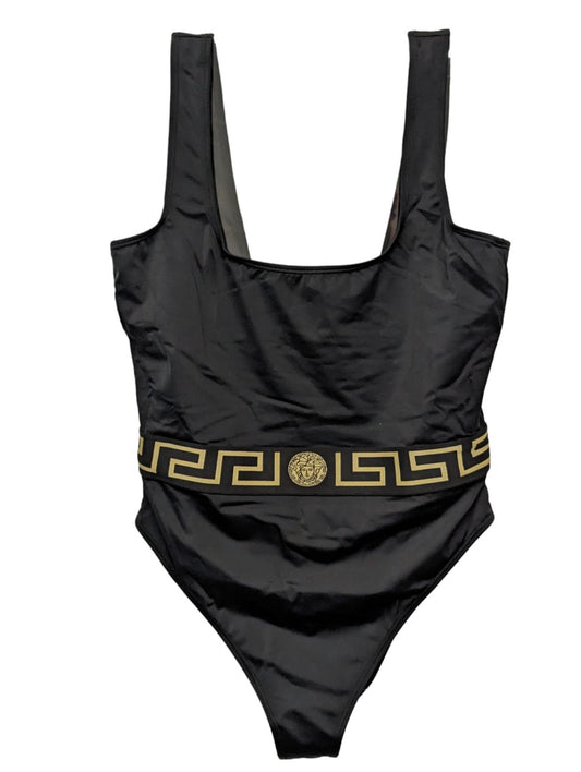 VERSACE Bikini Black Swimming Costumes Waist Baroque Print Medusa XL NEW RRP 305