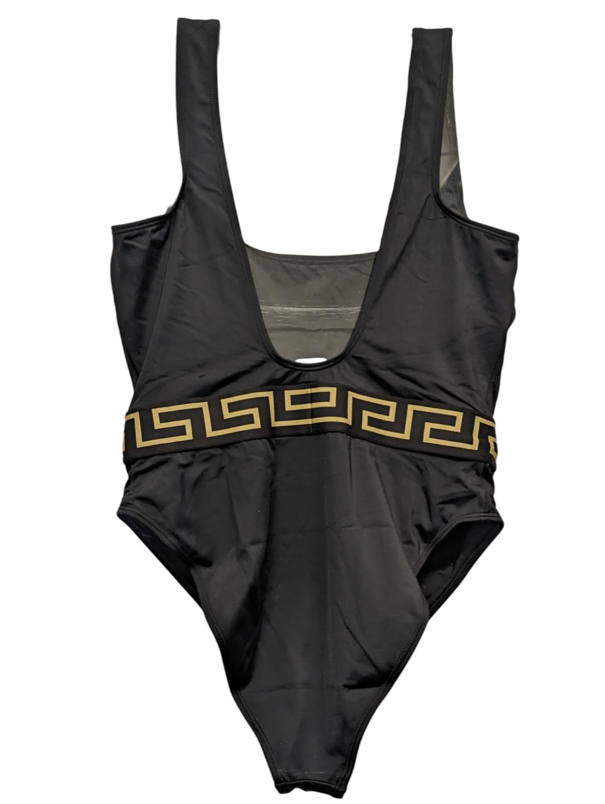 VERSACE Bikini Black Swimming Costumes Waist Baroque Print Medusa XL NEW RRP 305