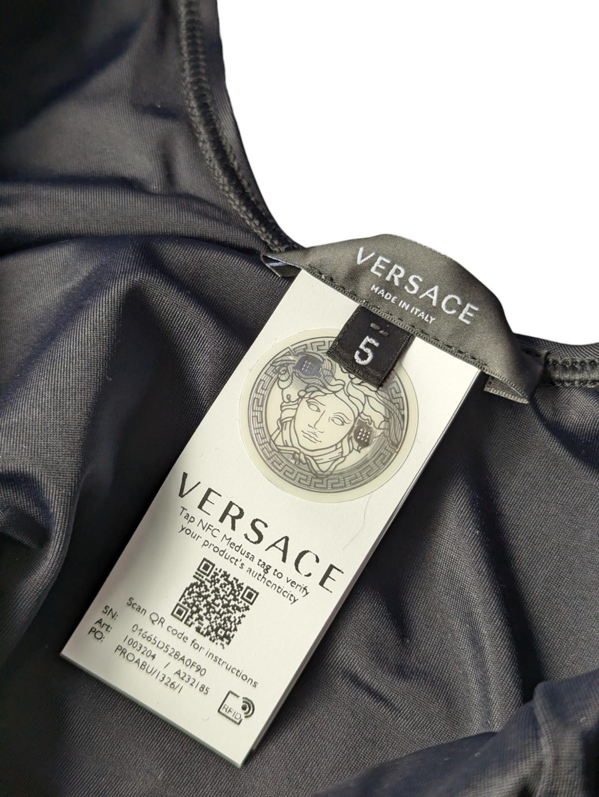 VERSACE Bikini Black Swimming Costumes Waist Baroque Print Medusa XL NEW RRP 305
