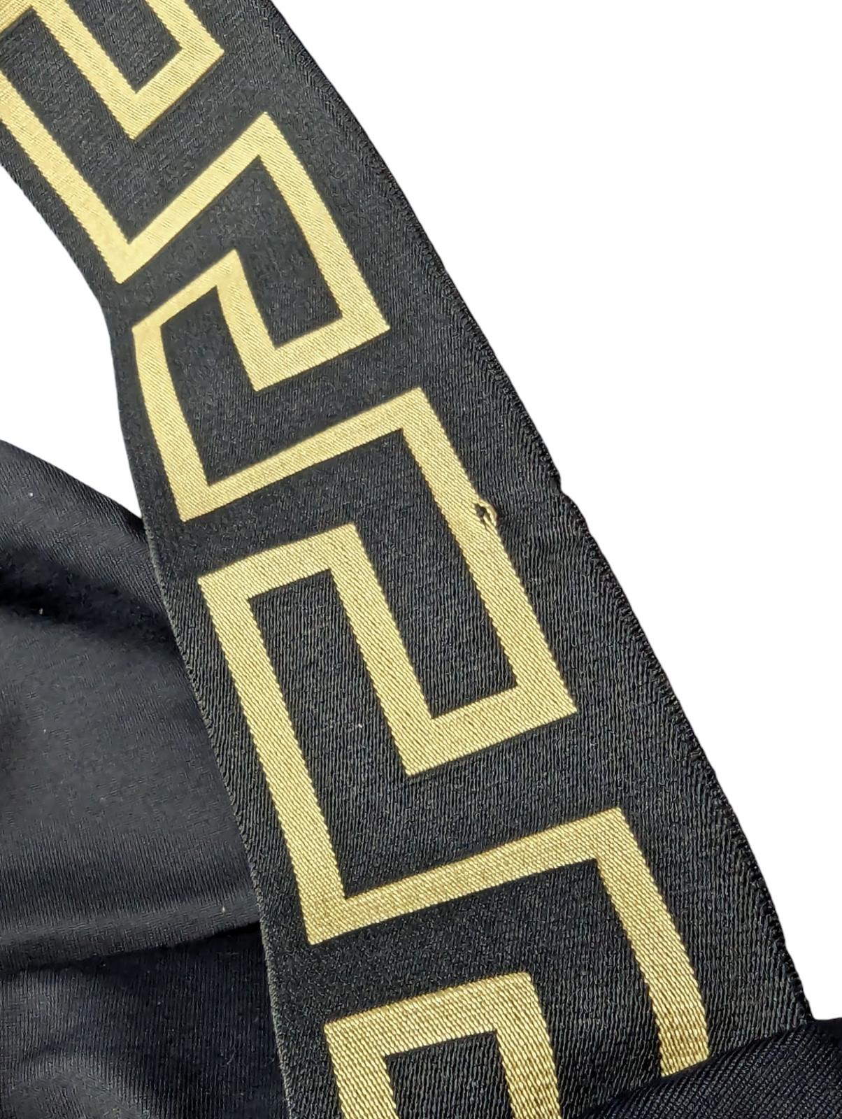 VERSACE Bikini Black Swimming Costumes Baroque Gold One Piece XS NEW RRP 235