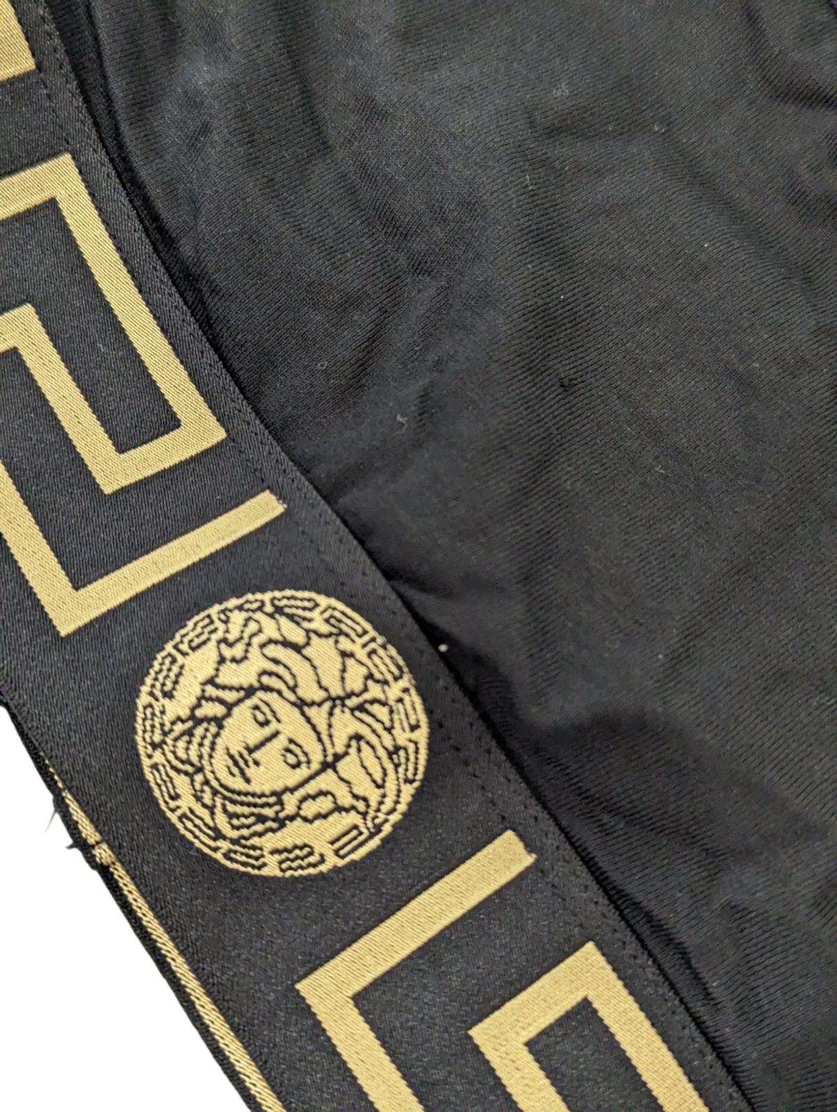 VERSACE Sports Bra Black Ladies Medusa Sports Bra Logo Square Neck M NEW RRP 230
