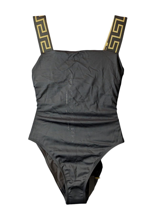 VERSACE Swimming Costumes Black Ladies Swimsuit Classic One Piece S NEW RRP 235