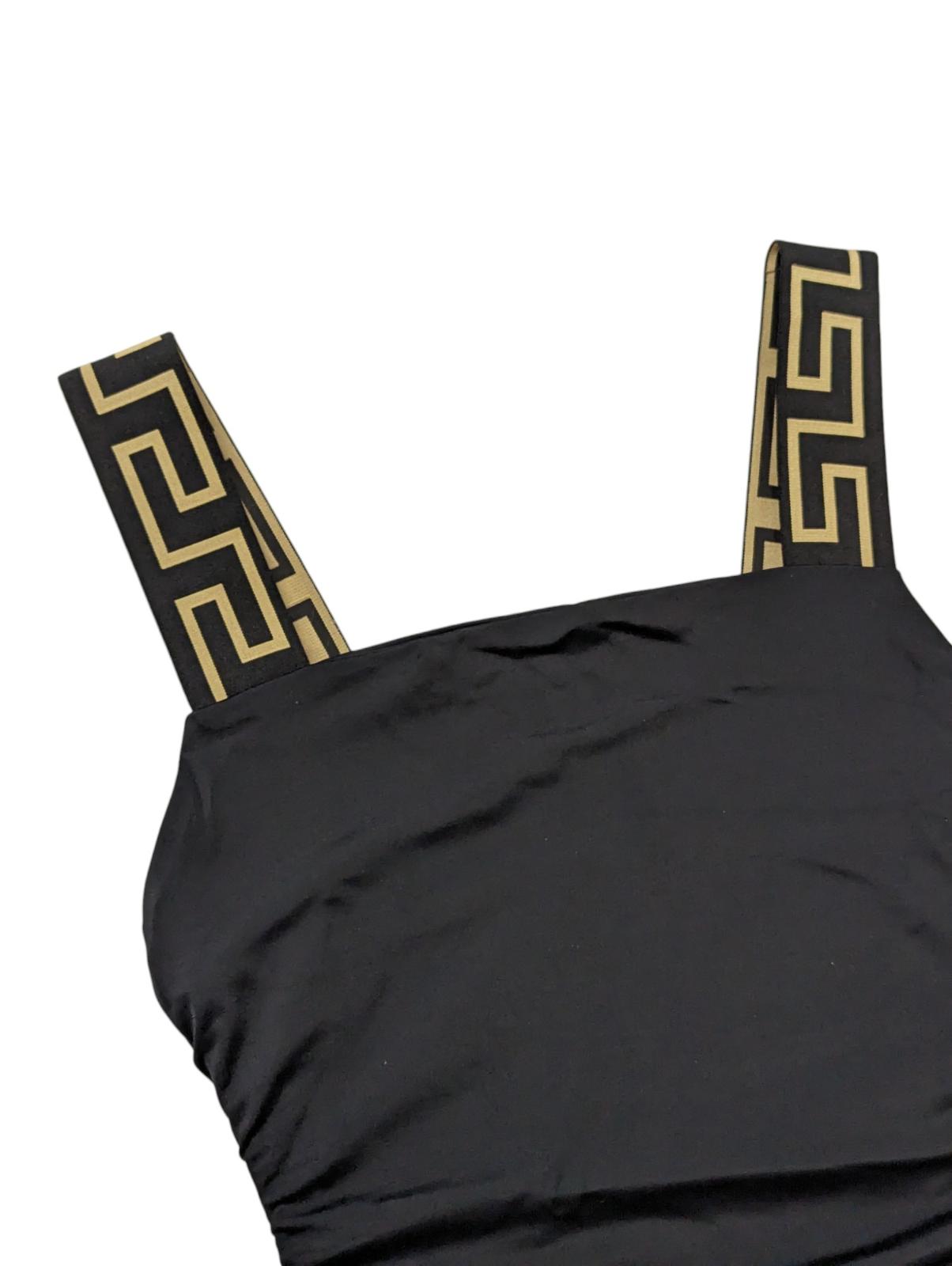 VERSACE Swimming Costumes Black Ladies Swimsuit One Piece M NEW RRP 235