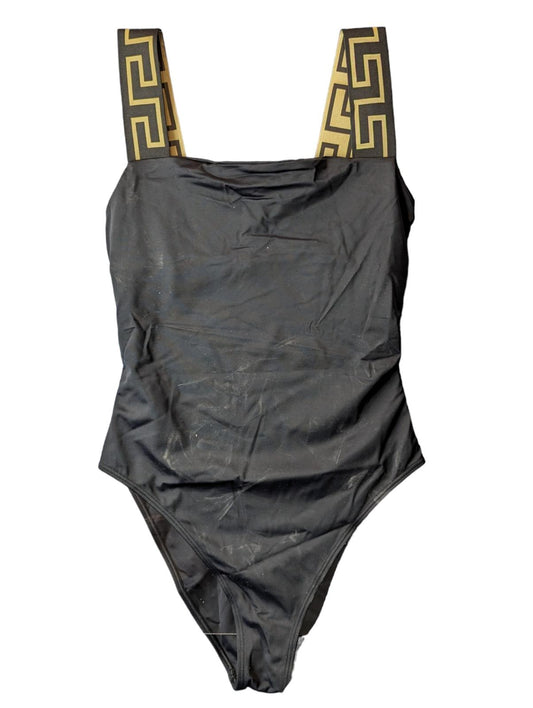 VERSACE Swimming Costume Black Ladies Classic One Piece Vita L NEW RRP 235