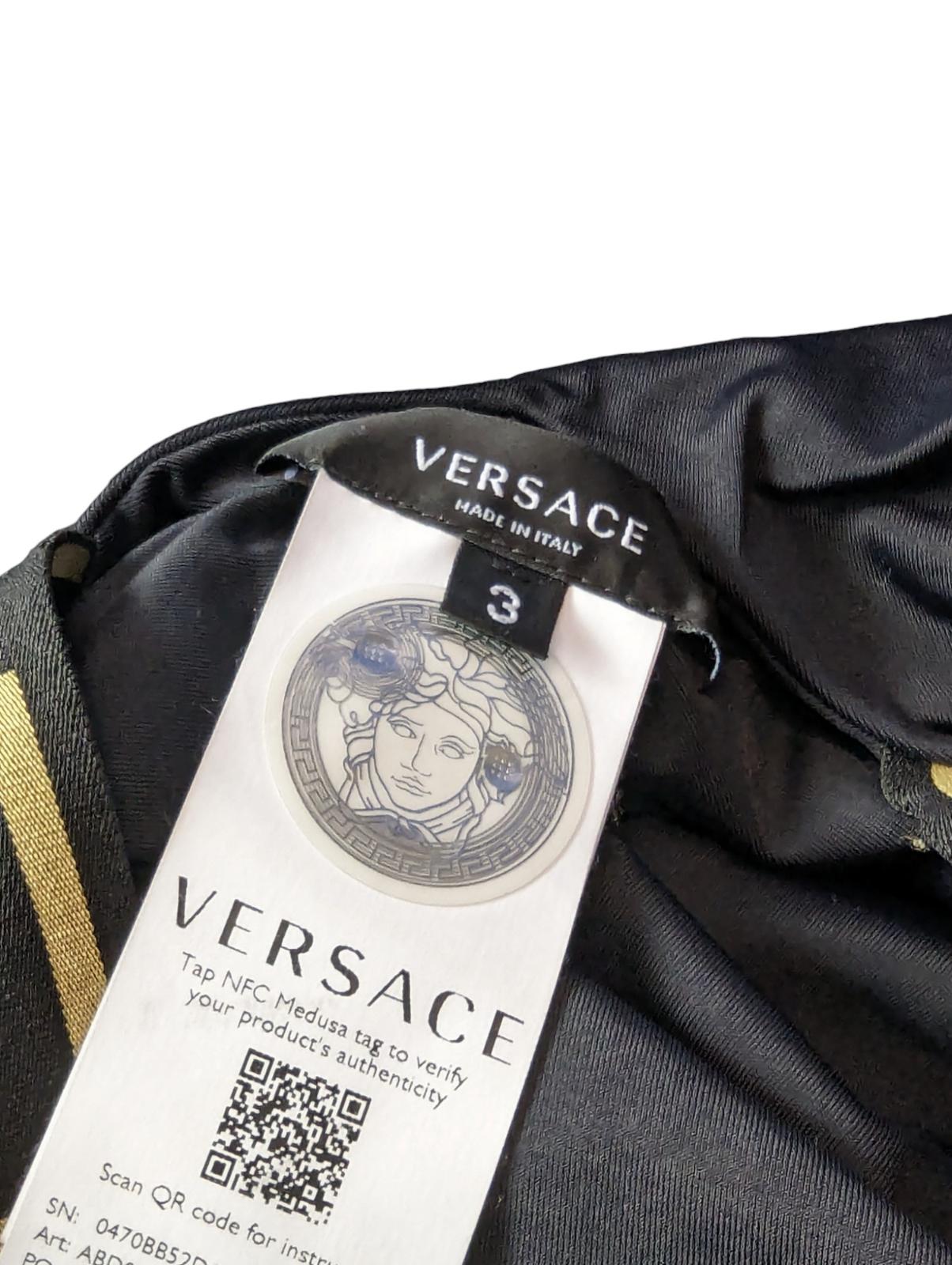 VERSACE Swimming Costumes Black Ladies Swimsuit One Piece Vita M NEW RRP 235