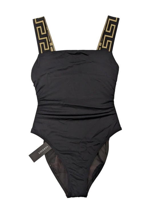 VERSACE Swimming Costumes Black Swimsuit Classic One Piece Vita S NEW RRP 235