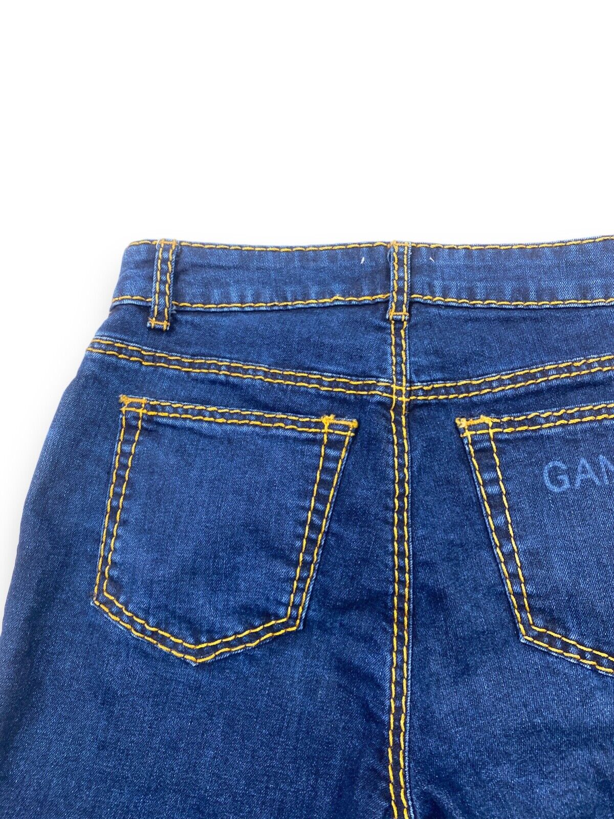 GANNI DENIM JEANS EMBROIDERED - W27 L32