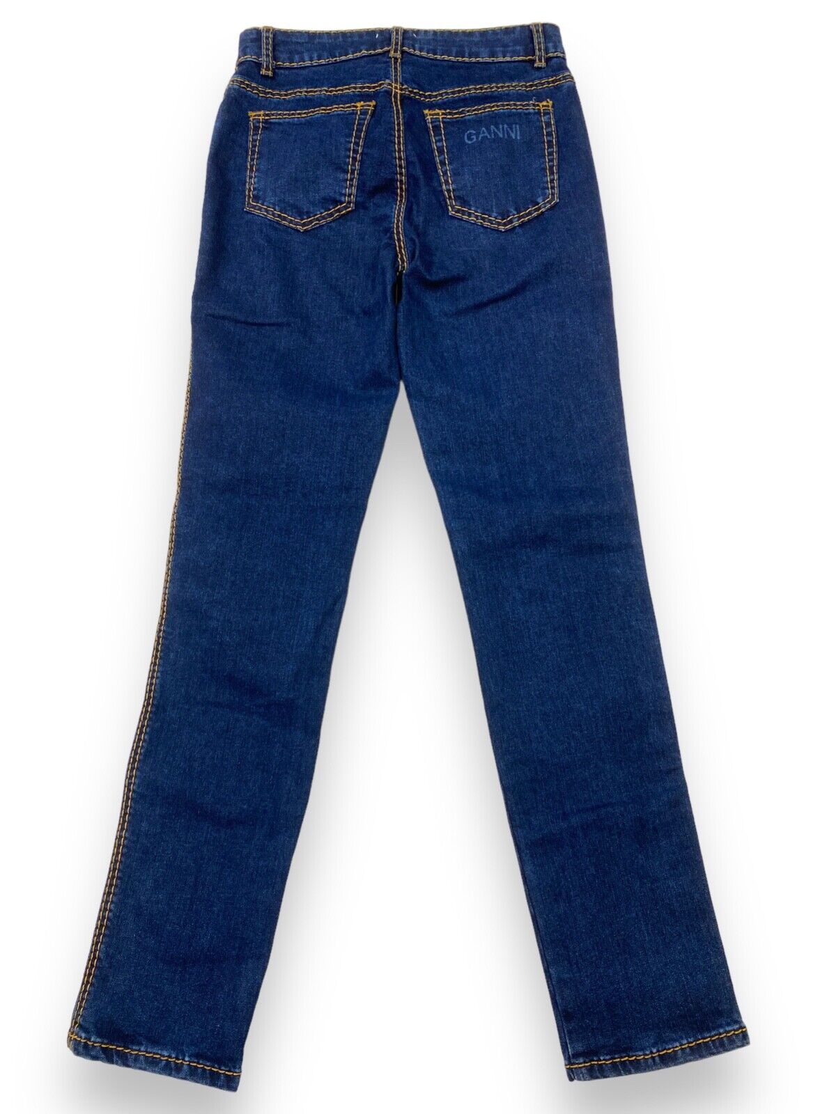 GANNI DENIM JEANS EMBROIDERED - W27 L32