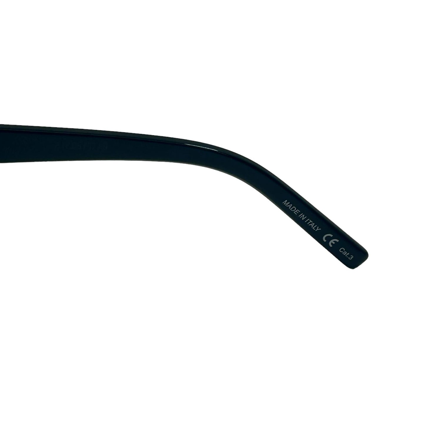 SAINT LAURENT MICA UNISEX SL276 CAT EYE ACETATE SQUARE SUNGLASSES BLACK 5 NEW