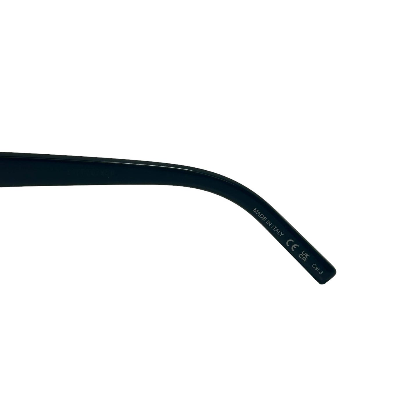 SAINT LAURENT MICA UNISEX SL276 CAT EYE ACETATE SQUARE SUNGLASSES BLACK 6 NEW