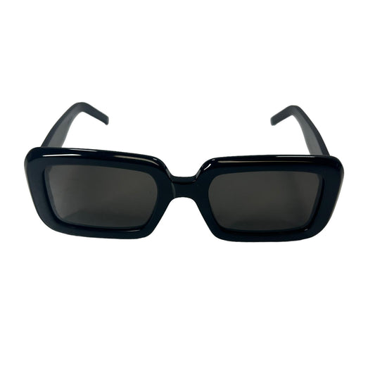 SAINT LAURENT SL 534 SUNRISE BIEBER SQUARE LENS ACETATE SUNGLASSES BLACK NEW
