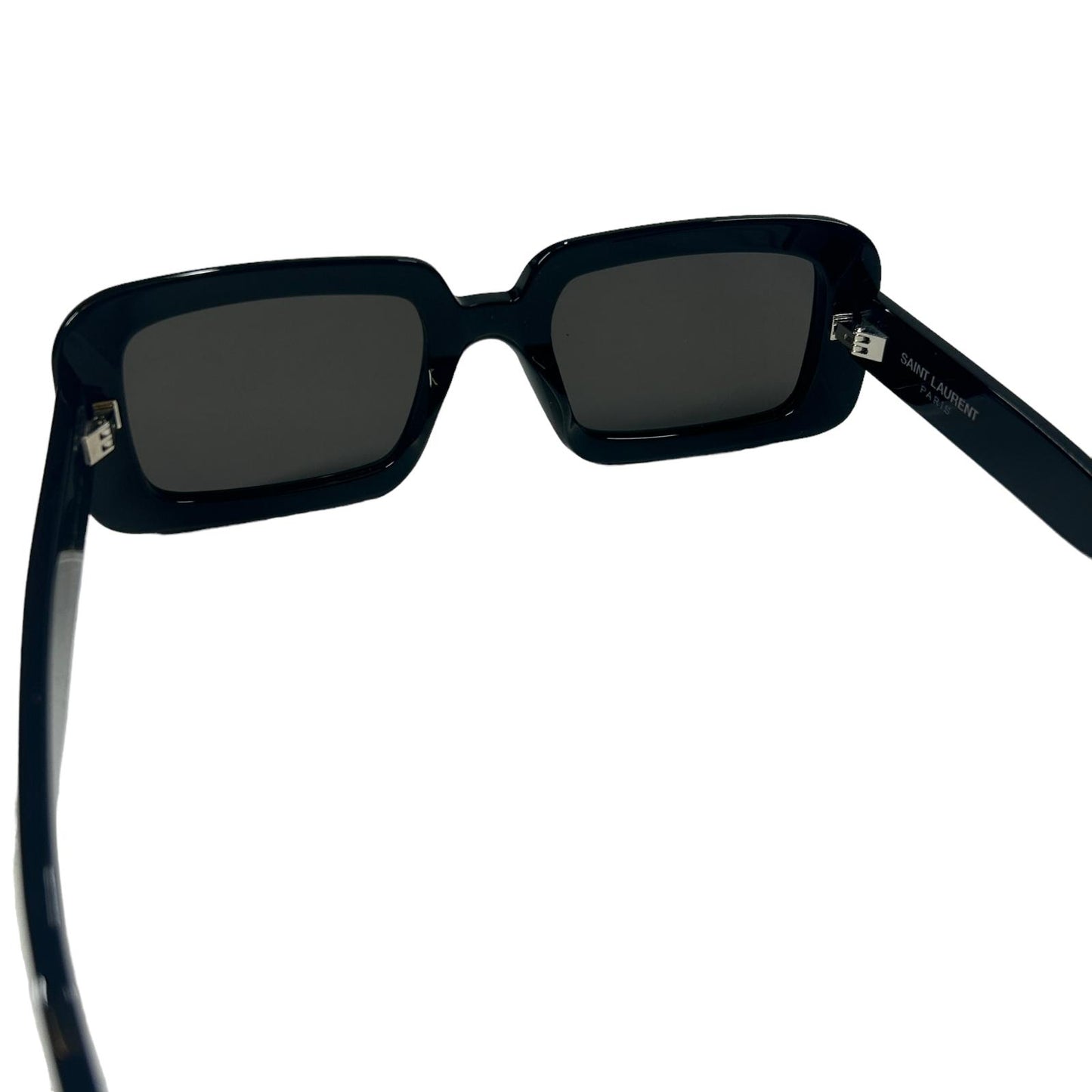 SAINT LAURENT SL 534 SUNRISE BIEBER SQUARE LENS ACETATE SUNGLASSES BLACK NEW